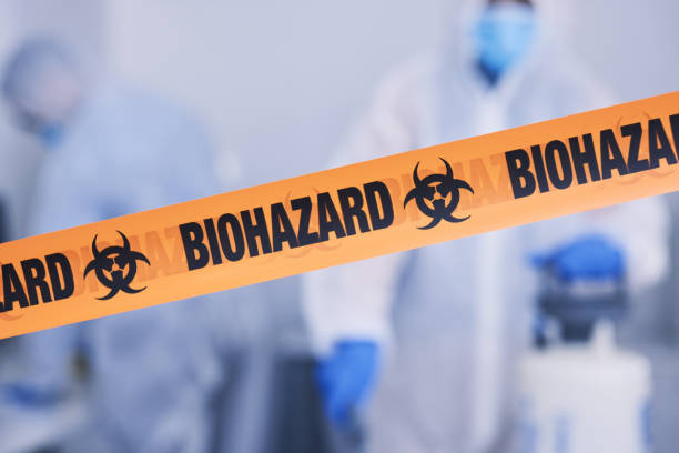 Professional Biohazard Cleanup technician working in Virginia City, NV